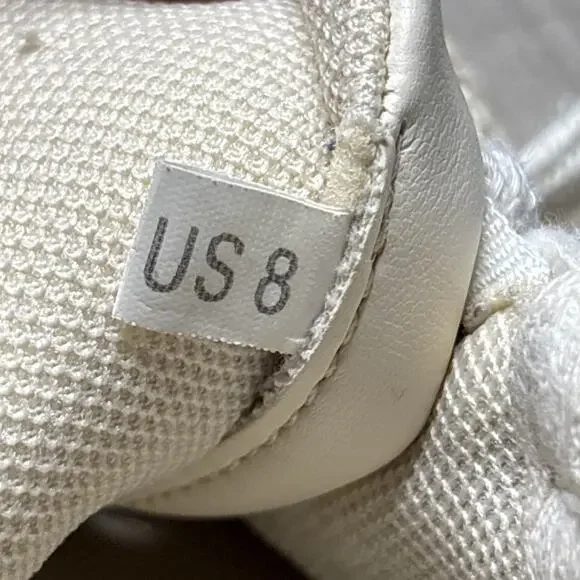 Mi.im Dolea Platform Sneakers Shoes Crochet Leather Boho Ivory Sz 8 - Picture 7 of 7